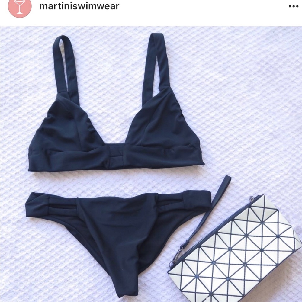 Black bathing suits women bikini